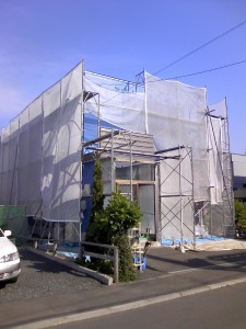 中塗り(外観) 中塗り(外観)