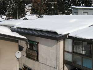 軒先融雪