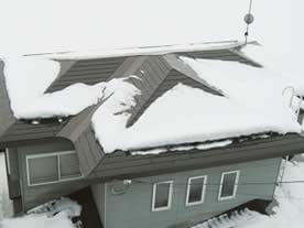 落雪融雪タイプ　施工例